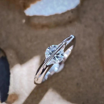 Anello Pianetario Moissanite