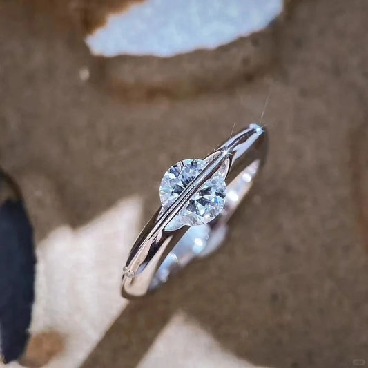 Anello Pianetario Moissanite